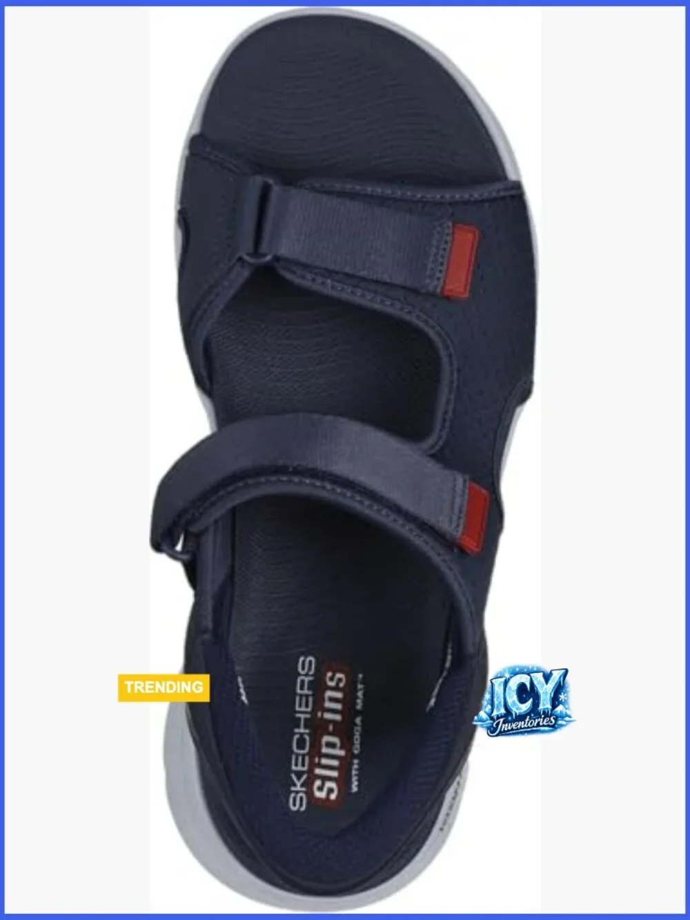 Men's Hands Free Slip-Ins Go Walk Flex Easy Entry Sandal